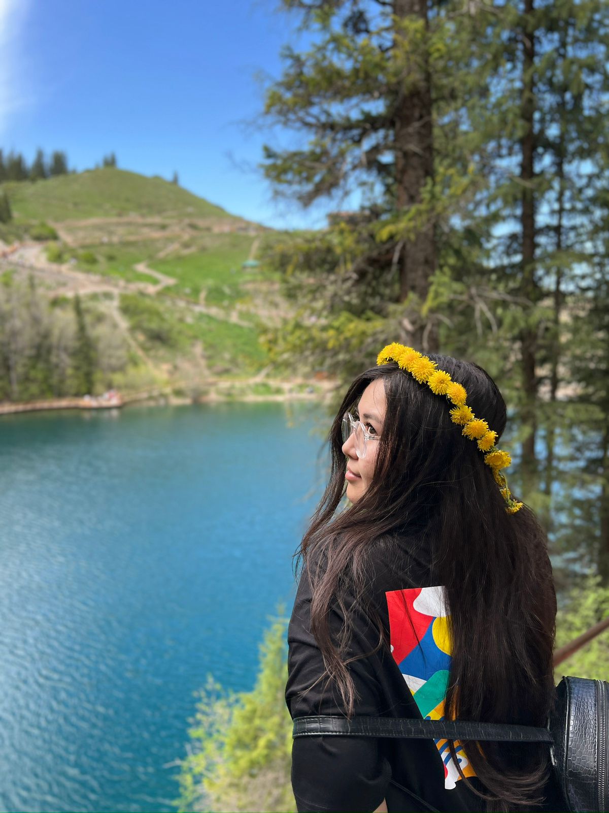 Kolsai & Kaindy Lakes — Group Tour route with scenic nature in Kazakhstan